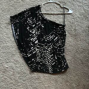 Women’s asymmetrical blouse